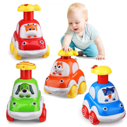 Picture of ALASOU Animal Car Baby Toys for 1 2 3 Year Old Boy|First Birthday Gifts for Toddler Toys Age 1-2|1 2 Year Old Boy Birthday Gift for Infant Toddlers