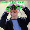 Picture of Kids Binoculars Shock Proof Toy Binoculars Set for Age 3-12 Years Old Boys Girls Bird Watching Educational Learning Hunting Hiking Birthday Presents