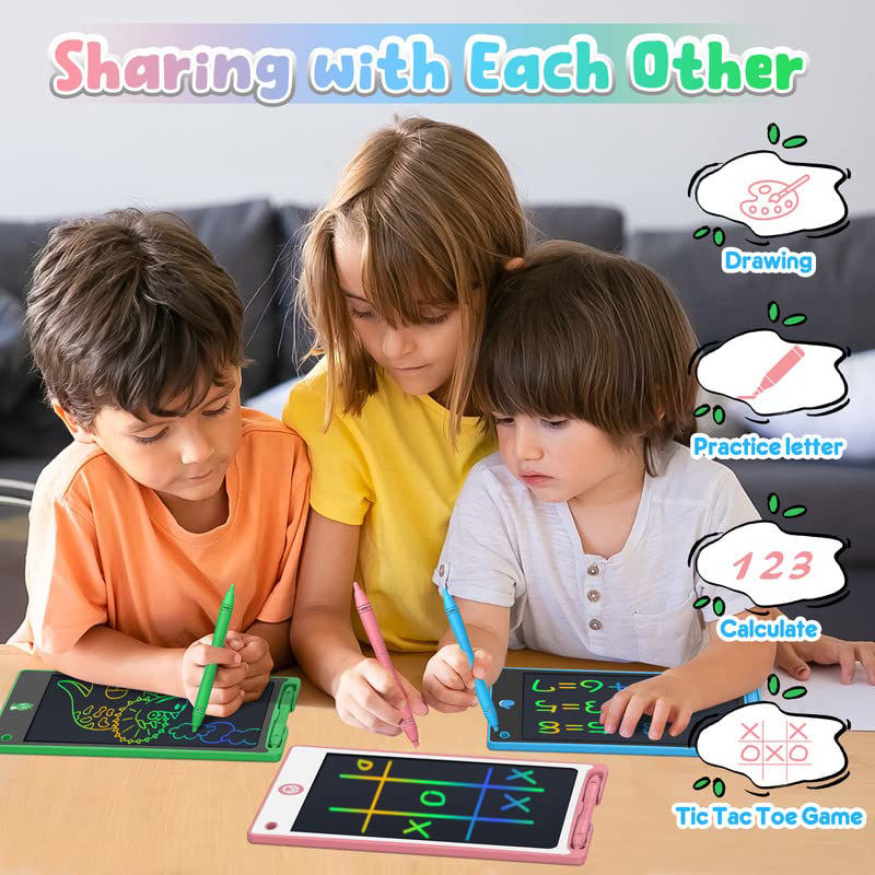 GetUSCart- LCD Writing Tablet for Kids 3 Pack, Hockvill Toys for 2 3 4 ...