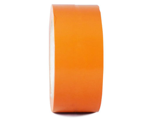 Picture of T.R.U. CVT-536 Orange Vinyl Pinstriping Dance Floor Tape: 3 in. Wide x 36 yds. Several Colors