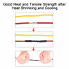 Picture of 1-1/4 Inch 55 Ft XHF 3:1 Waterproof Heat Shrink Tubing Roll Marine Grade Adhesive Lined Heat Shrink Tube, Insulation Sealing Oil-Proof Wear-Resistant Black