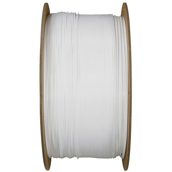 Picture of Polymaker 3kg PLA PRO Filament 1.75mm White, Powerful PLA Filament 1.75mm 3D Printer Filament - PolyLite 1.75 PLA Filament PRO, Cost Effective Large Roll PLA 3D Printing Filament for Big Projects
