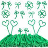 Picture of Caydo 200 Pieces Green Pipe Cleaners Craft Chenille Stems for Kids DIY Art Craft Projects Decorations(6 mm x 12 inch)