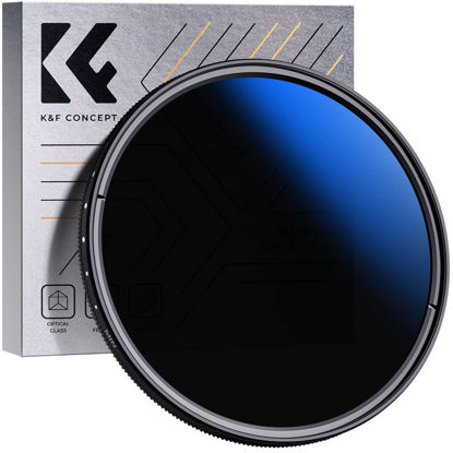Picture of K&F Concept 39mm Variable ND Lens Filter ND2-ND400 (1-9 Stops) 18 Multi-Layer Coatings Adjustable Neutral Density Ultra Slim Lens Filter for Camera Lens (K-Series)