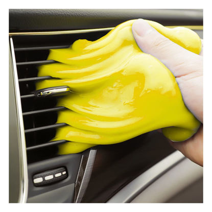 Cleaning Gel for Car, Auto Detailing Slime Mud, Putty Cleaner Dust Removal,  Vehicle Interior Soft Glue Cleaning Tools Kit, Car Accessories for