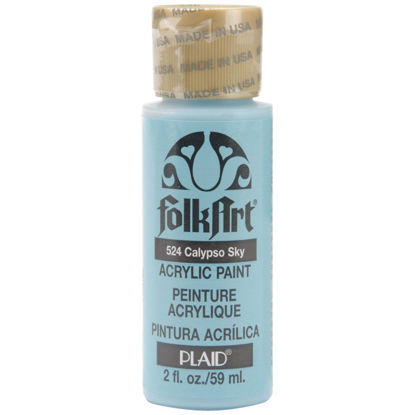 Picture of FolkArt Acrylic Paint in Assorted Colors (2 Ounce), 524 Calypso Sky