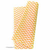 Picture of Flexicore Packaging Tangerine Orange Chevron Print Gift Wrap Tissue Paper Size: 15 Inch X 20 Inch | Count: 100 Sheets | Color: Tangerine Chevron