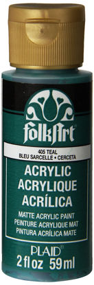 Picture of FolkArt Acrylic Paint in Assorted Colors (2 oz), 405, Teal