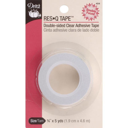 Picture of Dritz Adhesive Res Q Tape, 3/4-Inch x 5-Yards, Clear