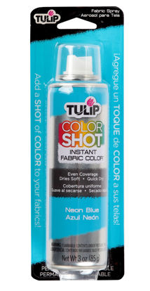 Picture of Tulip ColorShot Instant Fabric Color 3oz. Neon Blue