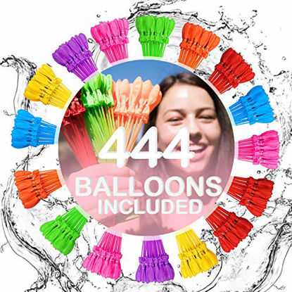 Picture of Water Balloons for Kids Boys & Girls Adults Party Easy Quick Summer Splash Fun Outdoor Backyard for Swimming Pool 87309t