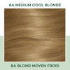 Picture of Clairol Natural Instincts Demi-Permanent Hair Dye, 8A Medium Cool Blonde Hair Color, Pack of 1