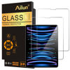 Picture of Ailun 2 Pack Screen Protector for iPad Pro 12.9 Inch Display [2022 & 2021 & 2020 & 2018 Release] Tempered Glass [Face ID & Apple Pencil Compatible] Ultra Sensitive Case Friendly [2 Pack]