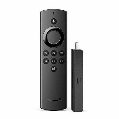Picture of Fire TV Stick Lite, free and live TV, Alexa Voice Remote Lite, smart home controls, HD streaming