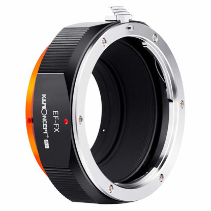 Picture of K&F Concept Lens Mount Adapter for EOS EF/EFS Lens to FujiFX Mount X-Pro1 X Camera X-Series Mirrorless Cameras with Matting Varnish Design