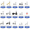 Picture of 502PC Computer Motherboard Screws Kit, Motherboard Standoffs Screws for Universal HDD Hard Drive, SSD, PC Case, PC Fan, Power Supply, Graphics, CD-ROM, ATX Case, for DIY PC Installation & Repair