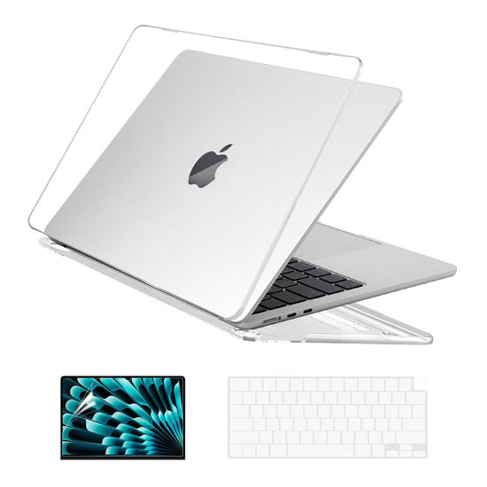 Techprotectus MacBook case for 2023 MacBook Air 15 with Apple M2 Chip-  (Model A2941)-Clear TP-CYCL-K-MA15M2 - Best Buy