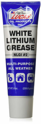Picture of Lucas Oil 10533 White Lithium Grease - 8 oz. Squeeze Tube
