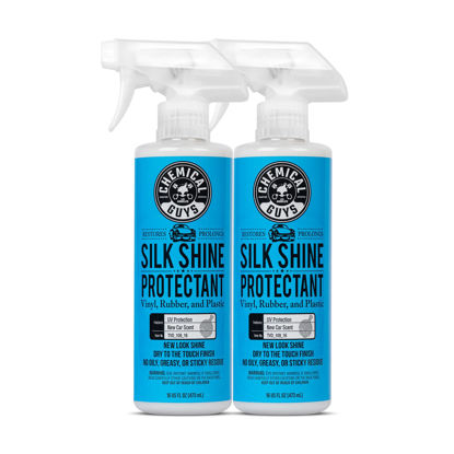 Picture of Chemical Guys TVD_109_1602 Silk Shine Spray-able Dry-to-The-Touch Dressing and Protectant for Tires, Trim, Vinyl, Plastic and More, Safe for Cars, Trucks, Motorcycles, RVs & More, 16 fl oz (2 Pack)