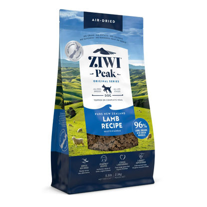 Picture of ZIWI Peak Air-Dried Dog Food - All Natural, High Protein, Grain Free and Limited Ingredient with Superfoods (Lamb, 5.5 lb)
