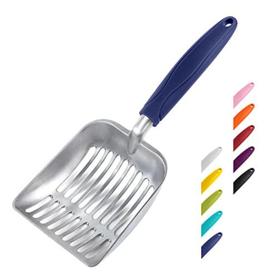 Heavy duty litter shop scoop