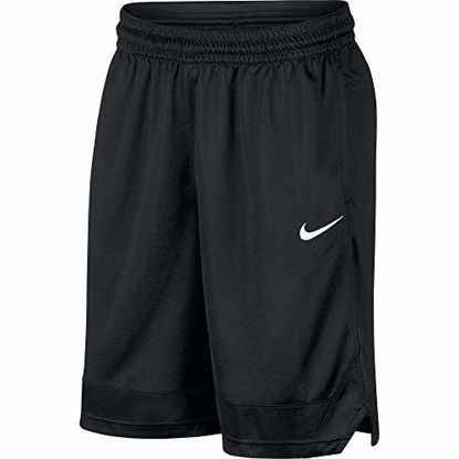 Picture of Nike Dri-FIT Icon, Men's basketball shorts, Athletic shorts with side pockets, Black/Black/White, S