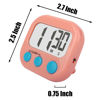 Picture of 2Pack Classroom Timers for Teachers Kids Digital Timer Pink White