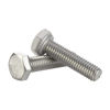 Picture of 1/4-20 x 1-3/4" (3/8" to 4" Available) Hex Head Screw Bolt, Fully Threaded, Stainless Steel 18-8, Plain Finish, Quantity 20