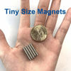 Picture of MEALOS 200pcs 3mmx2mm Tiny Magnets - Mini Magnets Small Round Magnets for Crafts - Little Magnets for Miniatures Small Models - Come with a Storage Case