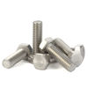 Picture of 5/16-18 x 1/2" (1/2" to 4-1/2" Available) Hex Head Screw Bolt, Fully Threaded, Stainless Steel 18-8, Plain Finish, Quantity 25