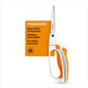 Picture of Fiskars Premier No. 8 Easy Action Sewing and Crafting Scissors  - Spring Action Fabric & Craft Scissors - White