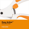 Picture of Fiskars Premier No. 8 Easy Action Sewing and Crafting Scissors  - Spring Action Fabric & Craft Scissors - White