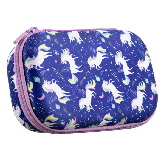 Picture of ZIPIT Unicorn Pencil Box for Girls | Pencil Case for School | Organizer Pencil Bag | Large Capcity Pencil Pouch