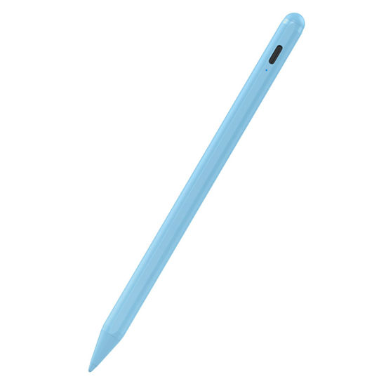 Picture of Stylus Pen for iPad 9th&10th Generation-2X Fast Charge Active Pencil Compatible with 2018-2023 Apple iPad Pro11&12.9 inch, iPad Air 3/4/5,iPad 6-10,iPad Mini 5/6 Gen-Blue