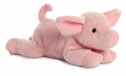 Picture of Aurora® Adorable Flopsie™ Pickles Piglet™ Stuffed Animal - Playful Ease - Timeless Companions - Pink 12 Inches