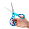 Picture of LIVINGO Student Scissors for School: 7 Inch 3 Pack Sharp Pointed Tip Teacher Scissors for Kids Middle High School College Classroom Craft, Comfortable Grip, Right Left Handed, Blue, Green, Yellow