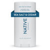 Picture of Native Deodorant | Natural Deodorant for Men and Women, Aluminum Free with Baking Soda, Probiotics, Coconut Oil and Shea Butter | Sea Salt & Cedar