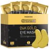 Picture of Maskiss 30-Pairs 24K Gold Under Eye Patches, Eye Masks for Dark Circles and Puffiness, Collagen Skin Care Products