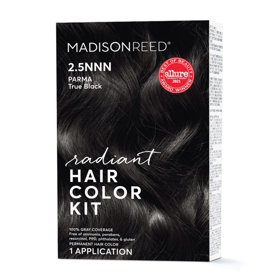 GetUSCart- Madison Reed Radiant Hair Color Kit, Soft Black for 100% ...