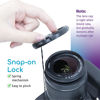 Picture of CamDesign 52mm Angle Vented Metal Lens Hood Sun Shade Compatible with Leica/Contax Zeiss/Voigtlander/Panasonic Lumix/Fujifilm/Olympus/ Nikon /Canon/Sony/Pentax/ Samsung/Sigma/ RF Rangefinder Camera