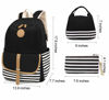 Picture of SCIONE Backpacks for Women Teen Girls,Large Capacity Bookbag with USB Charger Port,Canvas Backpack-Back School Gift for Girls