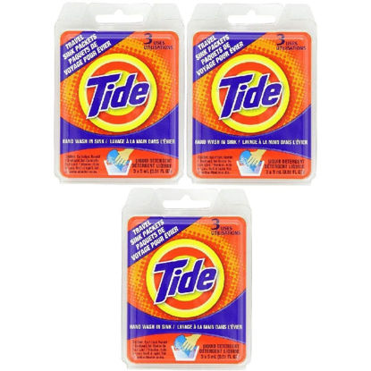Picture of Tide Sink Packs Laundry Detergent Does 3 Loads (3 packs of 3)
