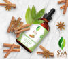 Picture of SVA Cinnamon Leaf Essential Oil 4 Oz | Woody, Spicy, Clove Like Aroma| 100% Pure, Natural, Premium Therapeutic Grade for Healthy Body, Massage, Relaxation, Skincare, Hair Care, Diffuser & Aromatherapy