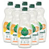 Picture of Seventh Generation Dish Liquid Soap Dishwashing Soap Clementine Zest Lemongrass Biodegradable Liquid Soap 19 Oz, Pack of 6