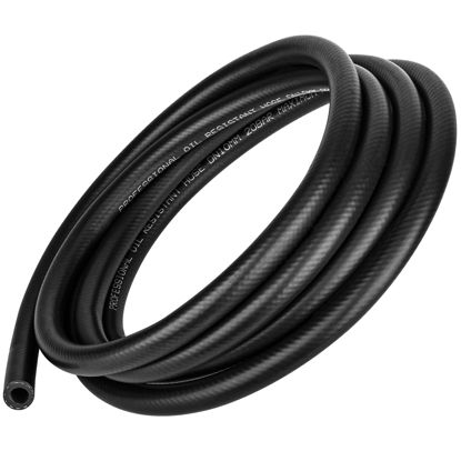 Picture of 3/8 Inch (10mm) ID Fuel Line Hose 10FT NBR Neoprene Rubber Push Lock Hose High Pressure 300PSI for Automotive Fuel Systems Engines
