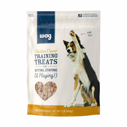 Picture of Amazon Brand - Wag Chicken Flavor Training Treats for Dogs, 1 lb. Bag (16 oz)