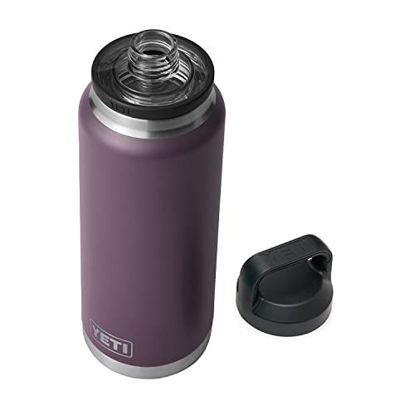 Picture of YETI Rambler 36 oz Bottle, Vacuum Insulated, Stainless Steel with Chug Cap, Nordic Purple