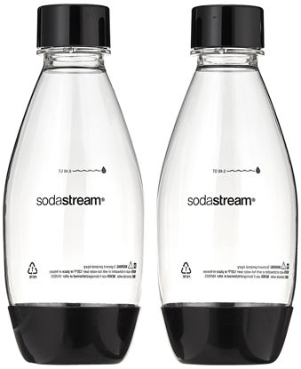 Picture of SodaStream 0.5L Slim Black Carbonating Bottles (Pack of 2)