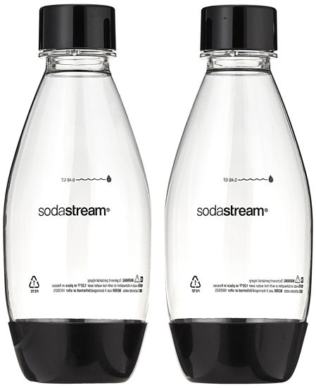 Picture of SodaStream 0.5L Slim Black Carbonating Bottles (Pack of 2)