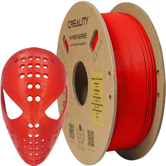 GetUSCart- Creality PLA Filament Pro, Hyper PLA High Speed 3D Printer  Filament, 1.75mm Red Printing Filament, 1kg(2.2lbs)/Spool, Dimensional  Accuracy ±0.03mm. Fit Most FDM Printer